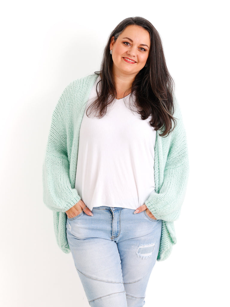 HERZCHEN Cardigan | Curvy One Size 42-48