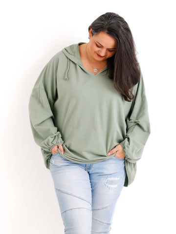 SUSI Hoodie | Curvy One Size 42-50
