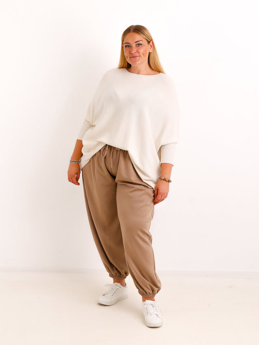 Curvy Ballonhose RAVELO – Lässige Silhouette mit elastischem Beinabschluss – Gr. 44–54