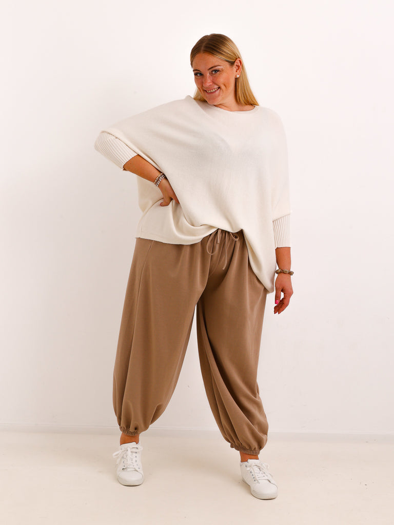 Curvy Ballonhose RAVELO – Lässige Silhouette mit elastischem Beinabschluss – Gr. 44–54