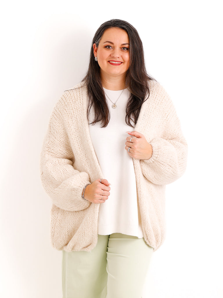 HERZCHEN Cardigan | Curvy One Size 42-48