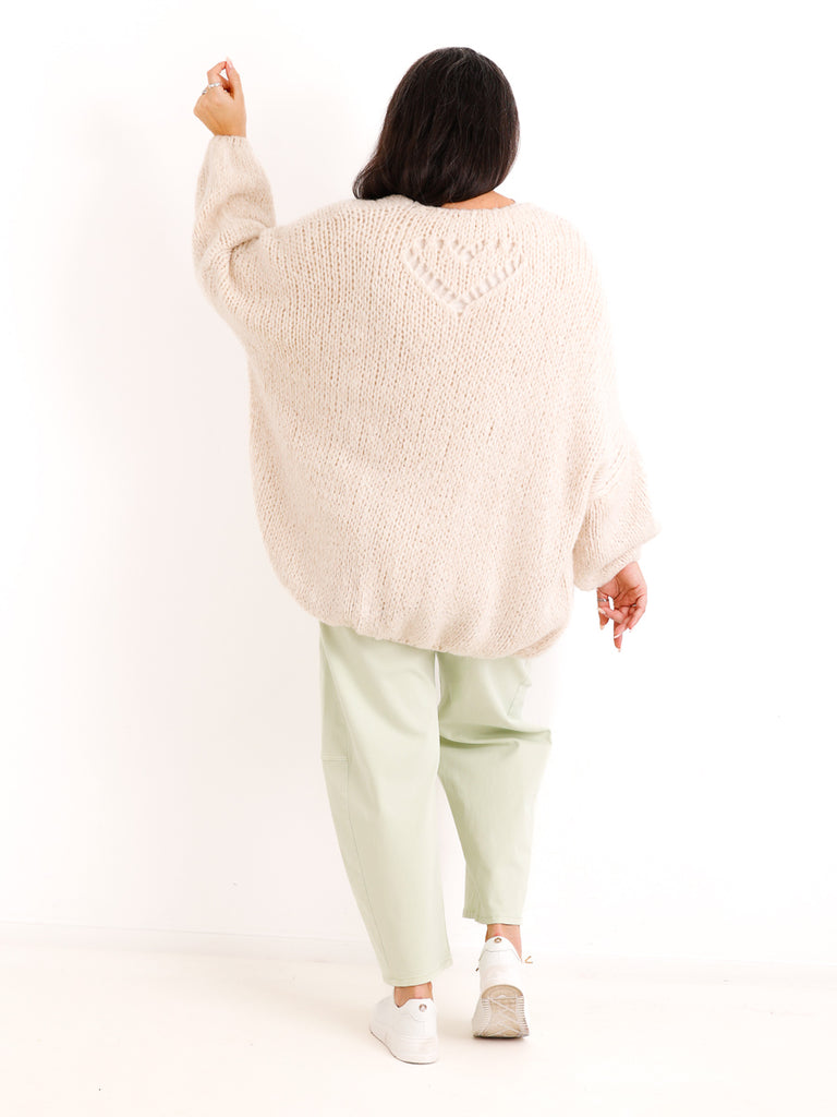 HERZCHEN Cardigan | Curvy One Size 42-48