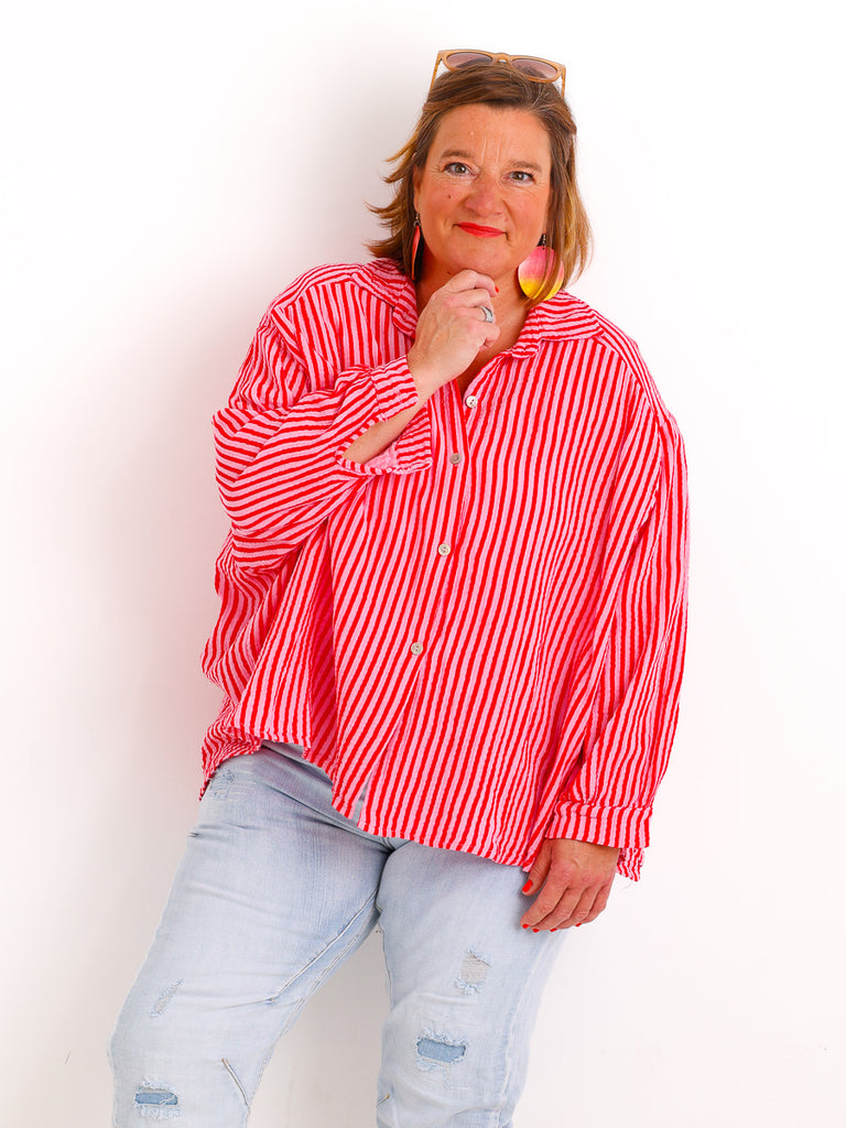 NADJA.S Musselin Bluse | One Size 38-44