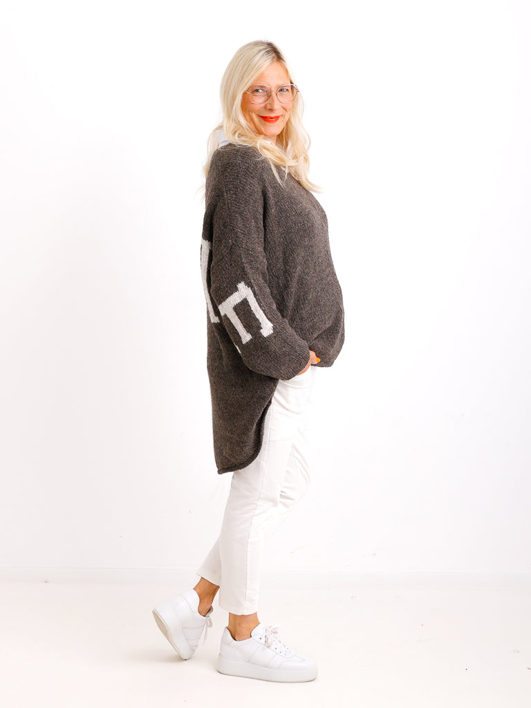 NAMASTE  oversize Strickpullover - verschiedene Farben