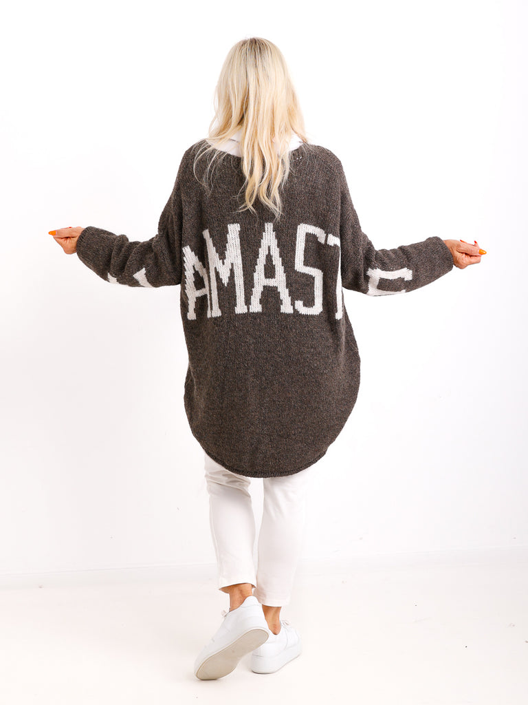 NAMASTE  oversize Strickpullover - verschiedene Farben