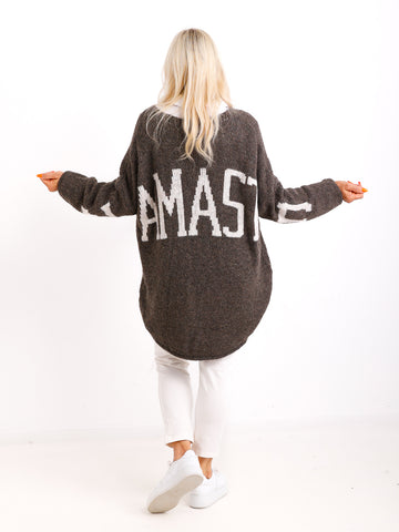 NAMASTE  oversize Strickpullover - verschiedene Farben