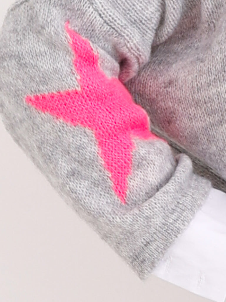 TAKE IT EASY oversize Pullover - grau