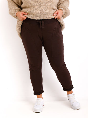COLIN LOUNGE Sweatpants - dark brown