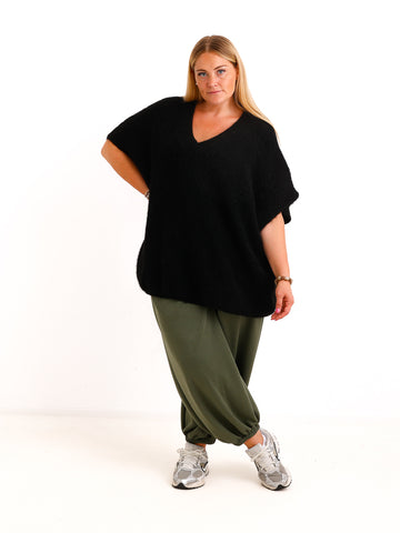 Curvy Ballonhose RAVELO – Lässige Silhouette mit elastischem Beinabschluss – Gr. 44–54