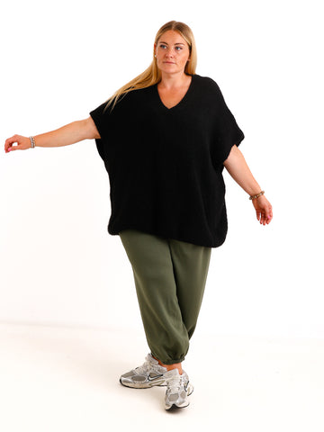 Curvy Ballonhose RAVELO – Lässige Silhouette mit elastischem Beinabschluss – Gr. 44–54