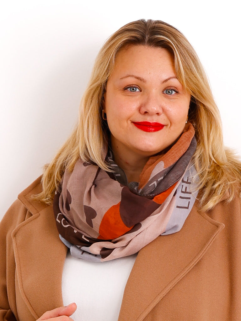 PATTY Tuch - naturtöne