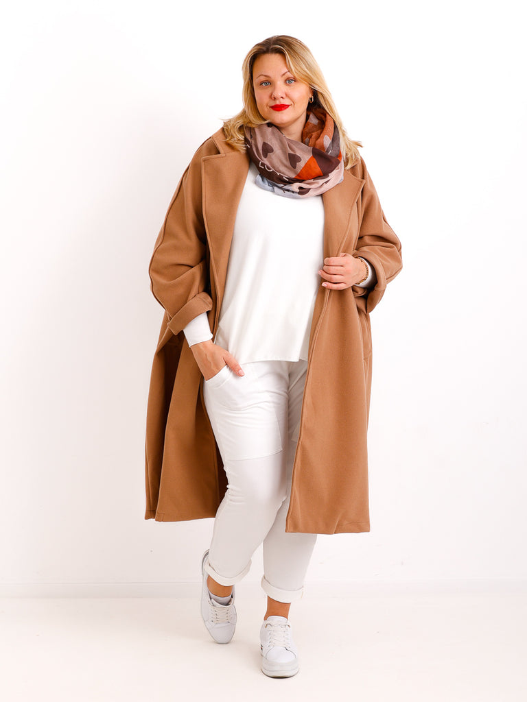 GRACE Curvy Size Mantel - verschiedene Farben