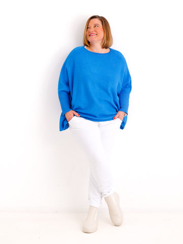 KITTY Strickpullover - One Size (38 -48) - in vielen Farben