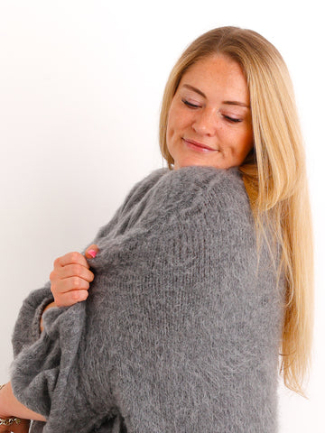 Curvy Pullover VALURA – Extra langer Oversize-Schnitt mit Inside-Out-Nähten – Gr. 44–56