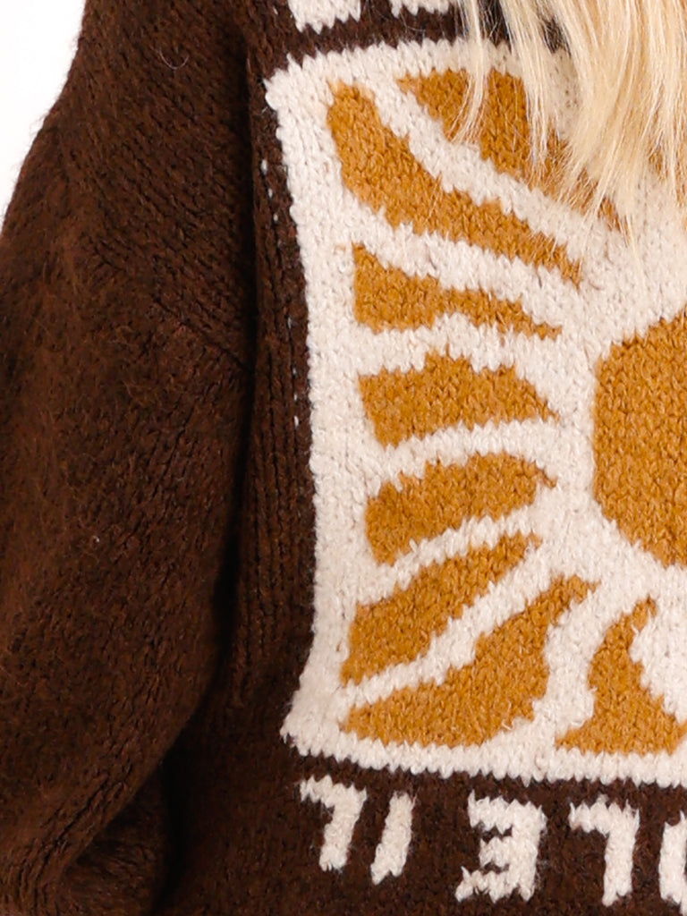Strickpullover TAMELIA – LE SOLEIL Statement-Detail & kuschelige Haptik – Gr. 38–42