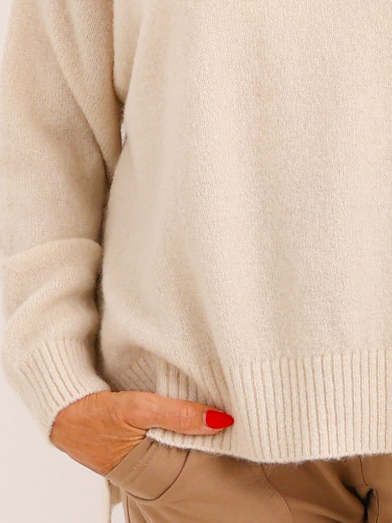 Oversize Pullover CIRELL – Kuscheliger Alpaka-Mix mit verlängerter Rückenpartie – Gr. 38–44 bist du jetzt