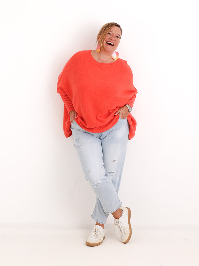 KITTY Strickpullover - One Size (38 -48) - in vielen Farben