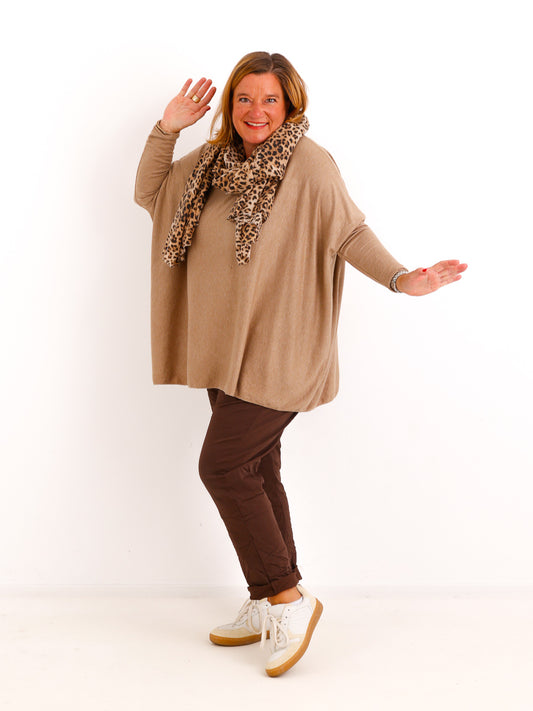 Feinstrick Pullover MOLLY.S  – Softe Haptik – Boxy Style – Gr. 38-50
