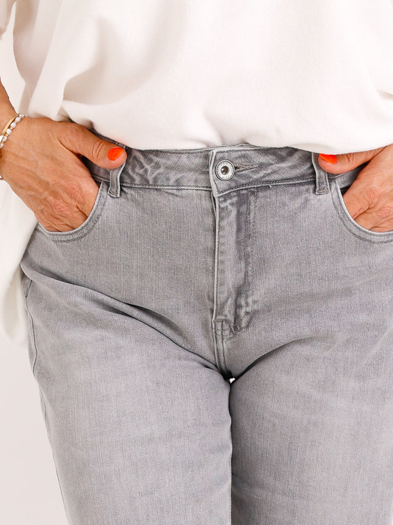 Momfit Jeans NICK.S - Grau - Größen S-XL