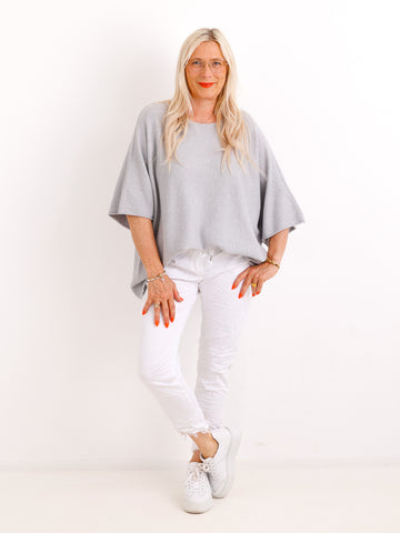 Feinstrick Pullover JETTE.S – Weicher Oversize Strick – Gr. 38-48