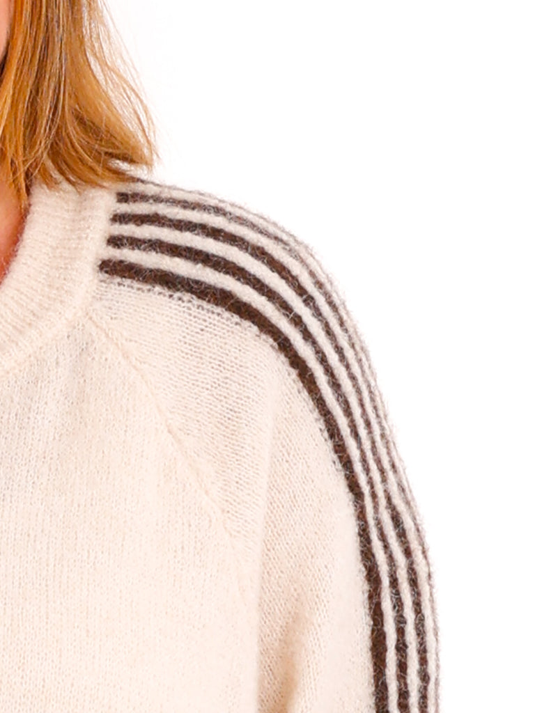 Curvy Size Pullover LUNELL – Extra langer Schnitt mit besonderen Ärmeldetails – Gr. 42–48