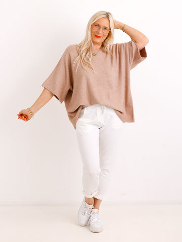 Feinstrick Pullover JETTE.S – Weicher Oversize Strick – Gr. 38-48
