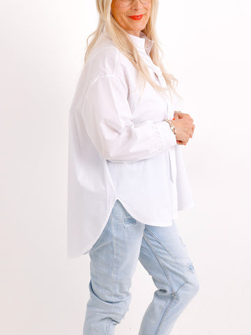 Oversize Bluse MATHILDE.S – Baumwolle – Gr. 38-46