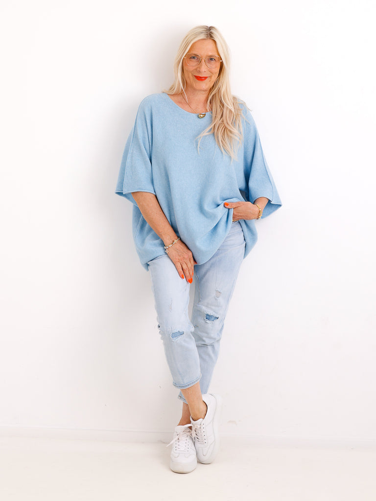 Feinstrick Pullover JETTE.S – Weicher Oversize Strick – Gr. 38-48