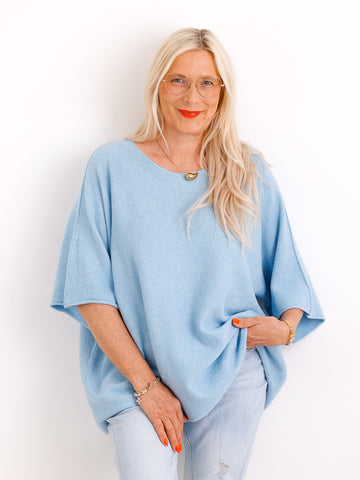 Feinstrick Pullover JETTE.S – Weicher Oversize Strick – Gr. 38-48