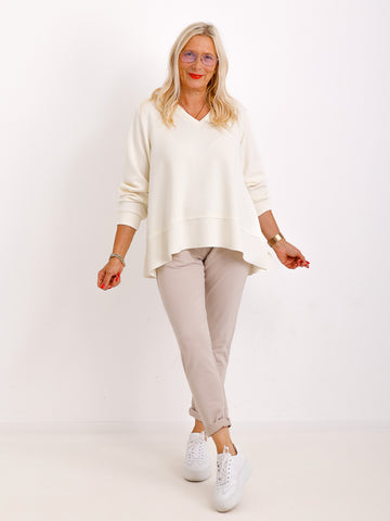 MAX LOUNGE Sweatpants - beige