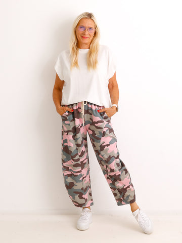 Hose JORIK – Camouflage-Look im modernen Barrel-Schnitt – Gr. 36–42