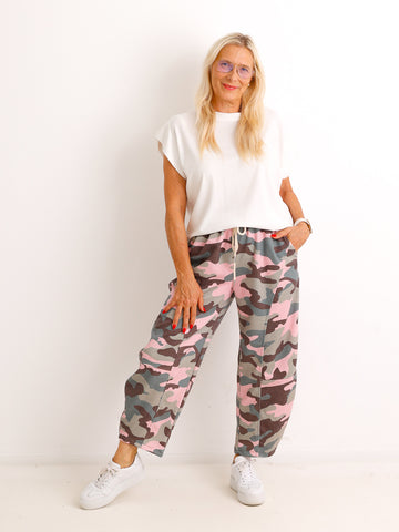 Hose JORIK – Camouflage-Look im modernen Barrel-Schnitt – Gr. 36–42