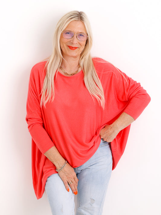 Feinstrick Pullover MOLLY – Softe Haptik – Boxy Style – Gr. 38-50