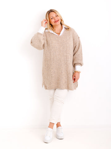 BIGGY Curvy Size Pullover - verschiedene Farben