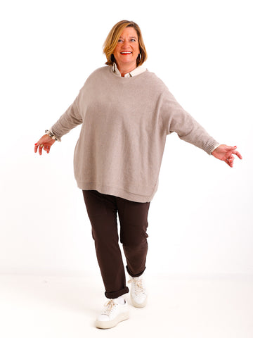 MILA Oversize Pullover - verschiedene Farben