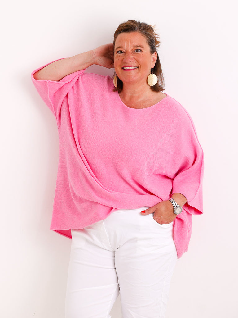 Feinstrick Pullover JETTE.S – Weicher Oversize Strick – Gr. 38-48