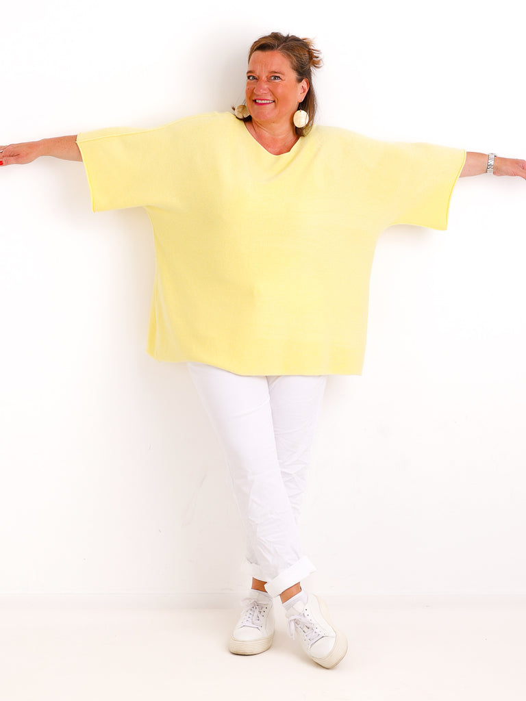 Feinstrick Pullover JETTE.S – Weicher Oversize Strick – Gr. 38-48