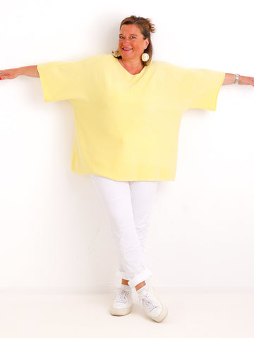 Feinstrick Pullover JETTE.S – Weicher Oversize Strick – Gr. 38-48