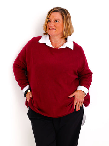 MILA Oversize Pullover - verschiedene Farben