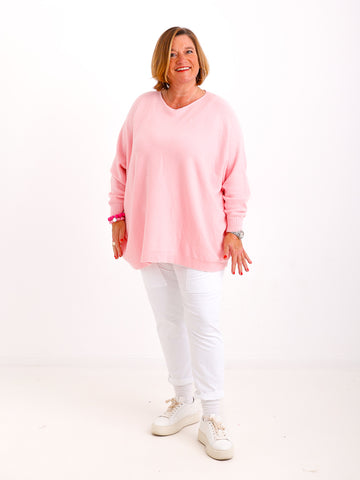 Feinstrick-Oversize-Pullover MILA.S – Wohlfühl-Schnitt – Gr. 38-48