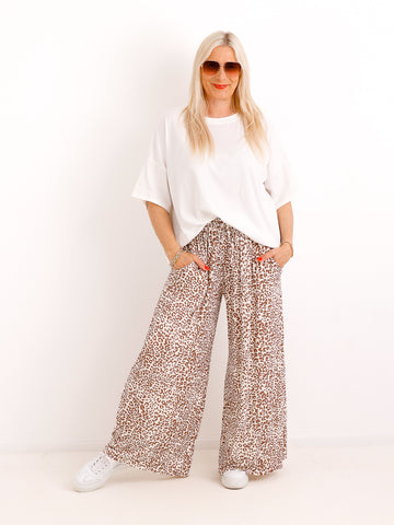 Jersey Marlene-Hose JONAS.S – Viskose-Mix – Leo-Muster – Gr. 38-48