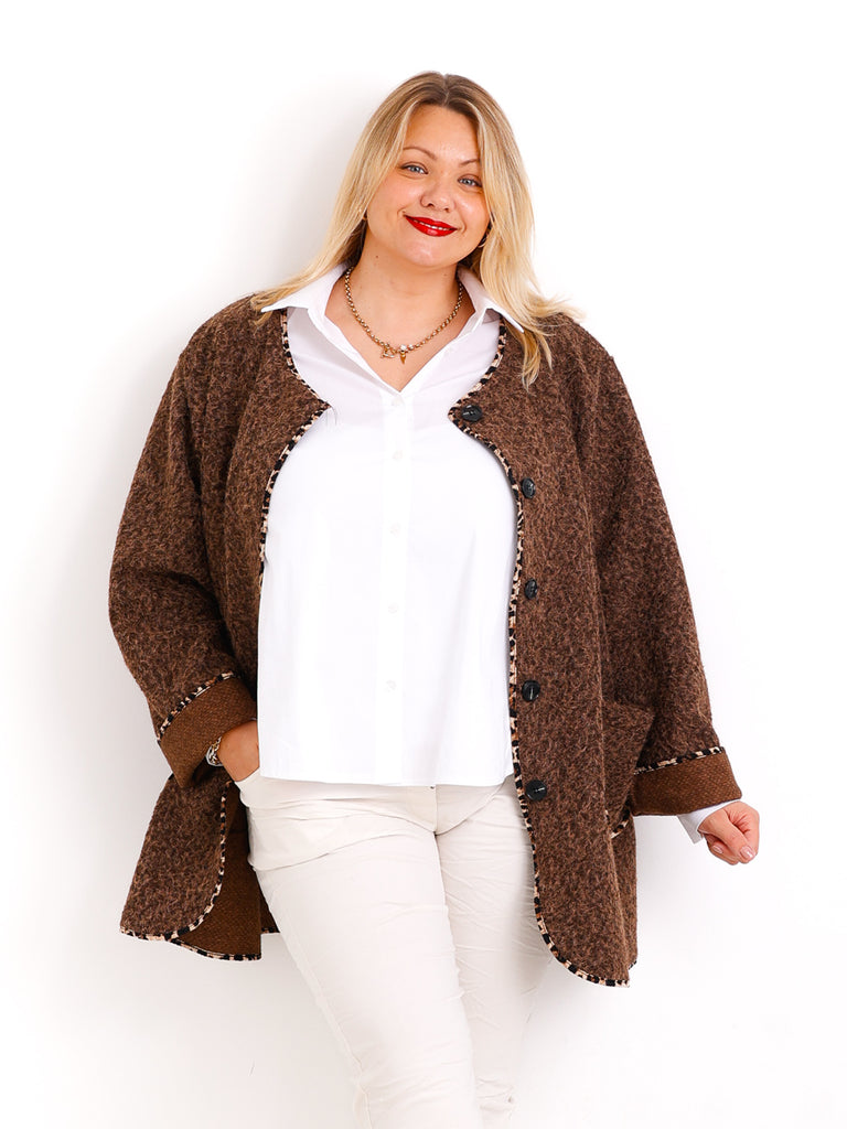 NAYLA Curvy Size Jacke - verschiedene Farben