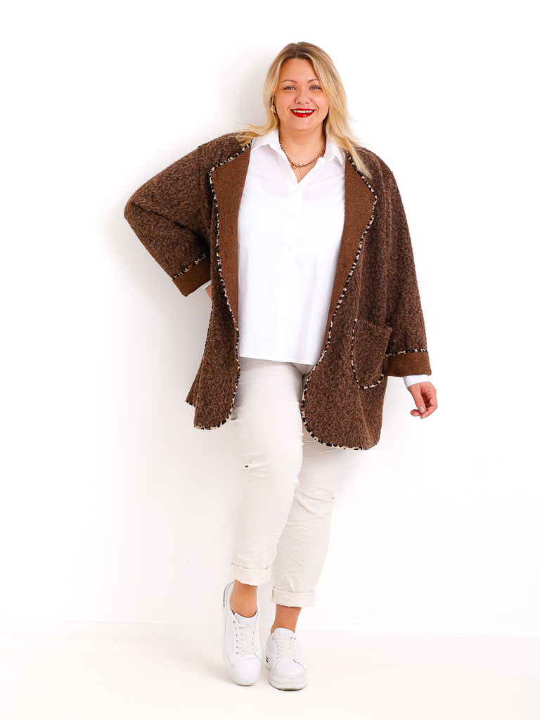 NAYLA Curvy Size Jacke - verschiedene Farben
