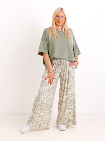 Jersey Marlene-Hose JONAS.S – Viskose-Mix – Leo-Muster – Gr. 38-48