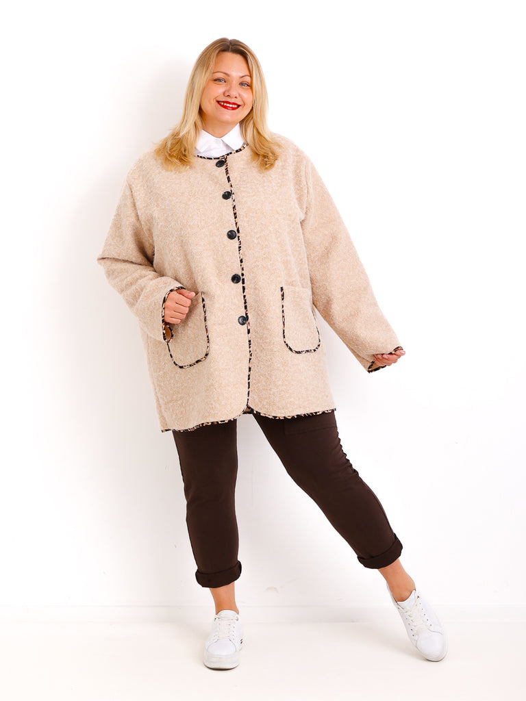 NAYLA Curvy Size Jacke - verschiedene Farben