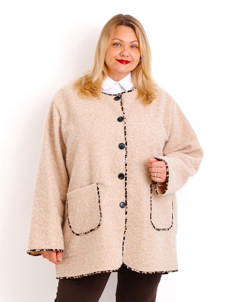 NAYLA Curvy Size Jacke - verschiedene Farben
