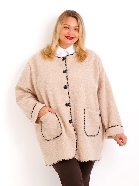 NAYLA Curvy Size Jacke - verschiedene Farben