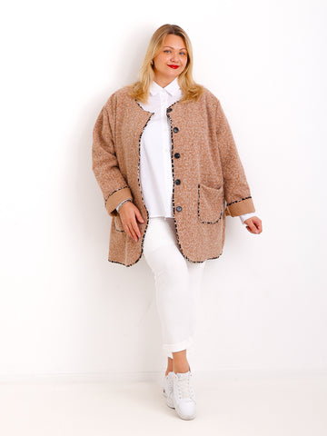 NAYLA Curvy Size Jacke - verschiedene Farben
