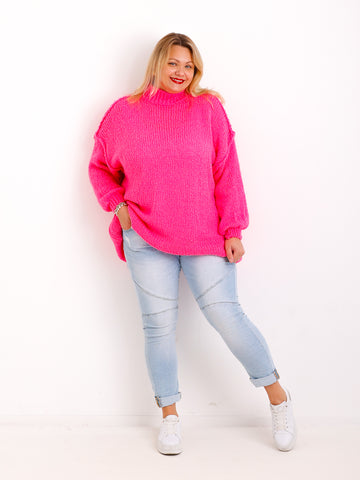 MEA Curvy Size Pullover - verschiedene Farben