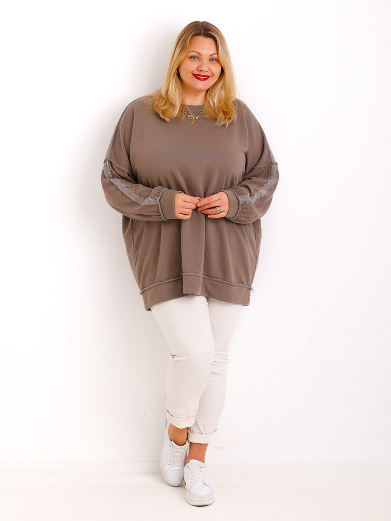 SURI Curvy Size Sweater - verschiedene Farben